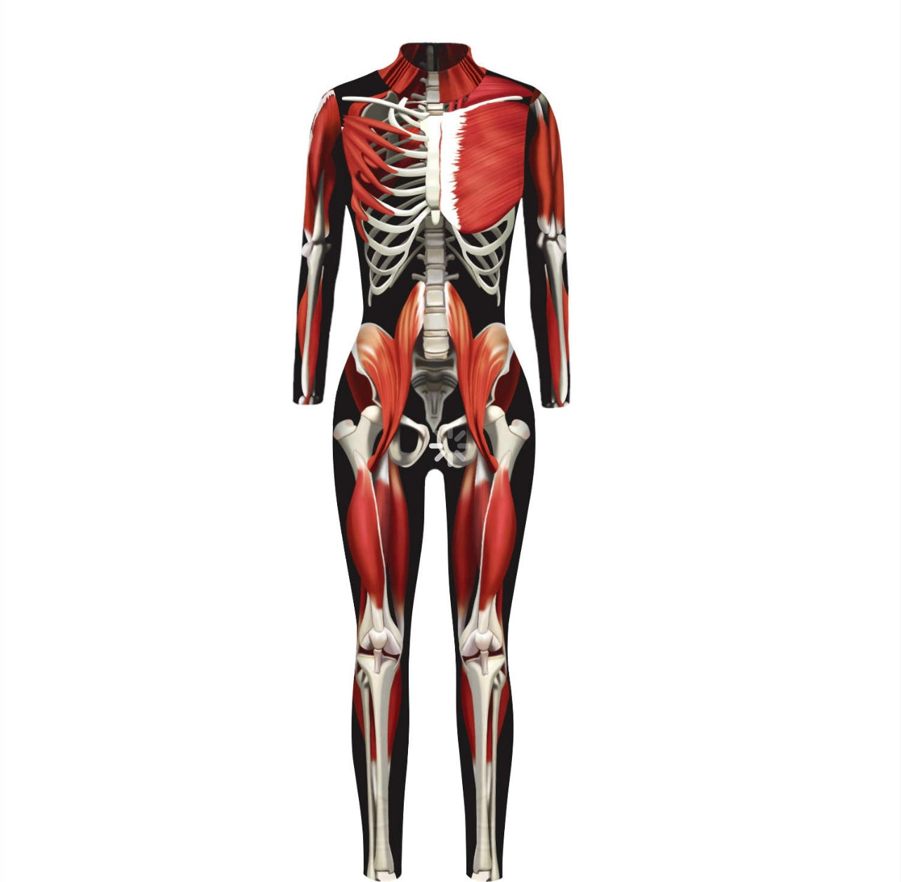 Bones And Muscles One Piece Morph Suit