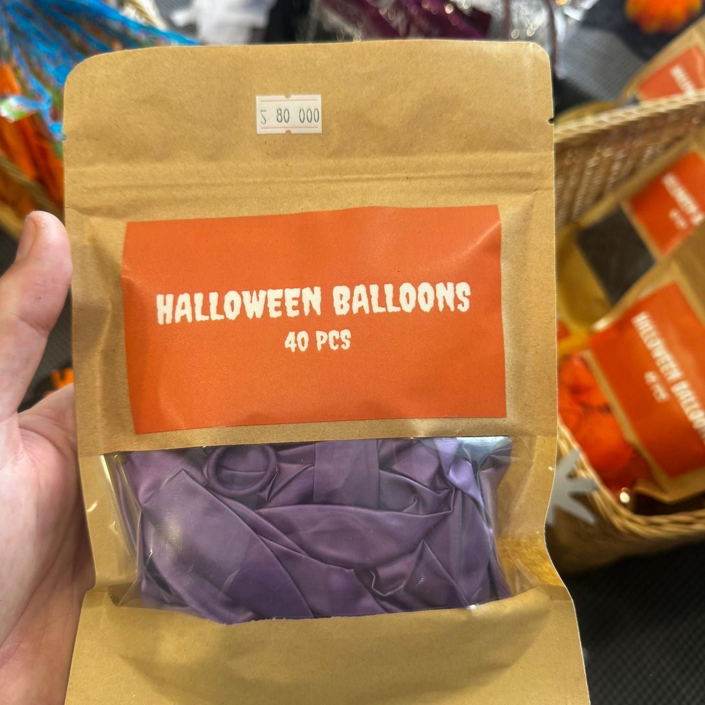 Halloween Colour Balloons