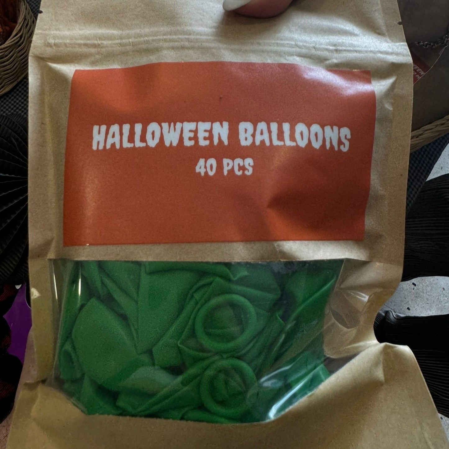 Halloween Colour Balloons