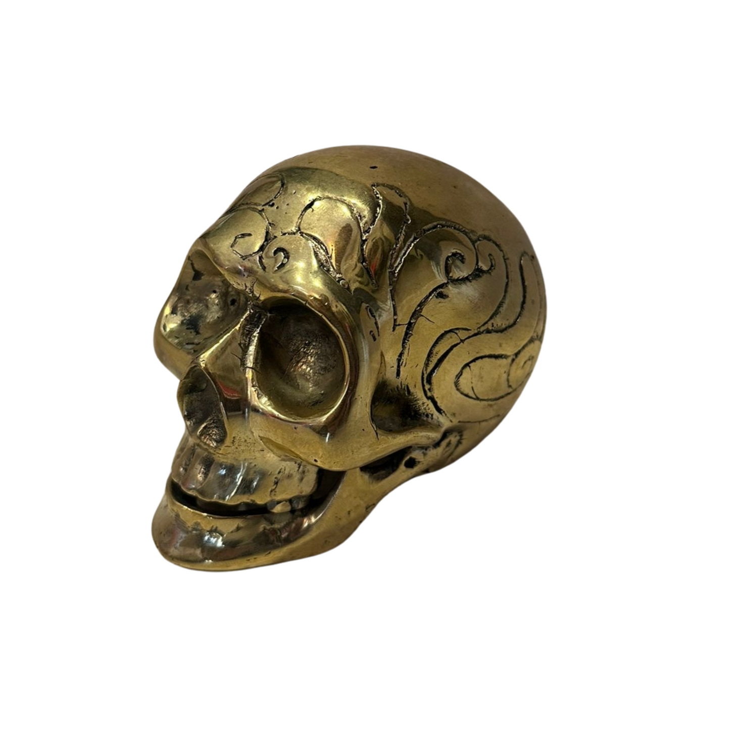 Brass Skulls