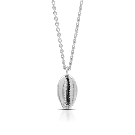 Cowrie Shell Necklace - Silver - Expat Life Style