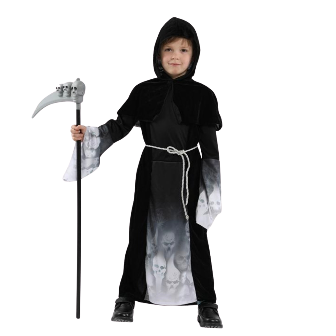 Duppy Skeleton Boy Cloak Kids