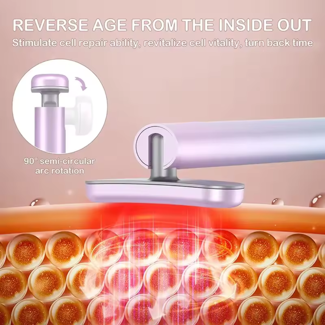 how red light therapy reverses anti-aging
