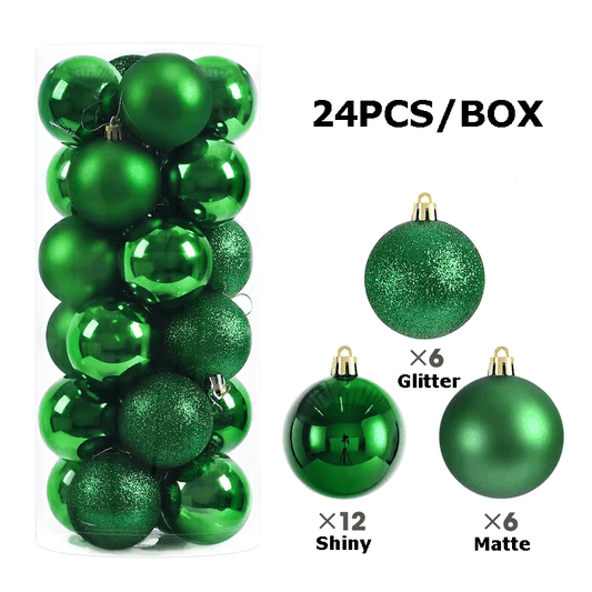 Dark Green Baubles