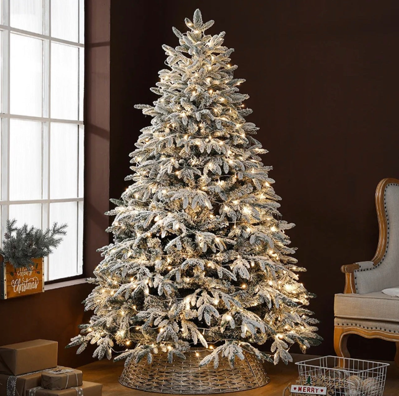 Christmas Tree - Rustic Snow 6FT