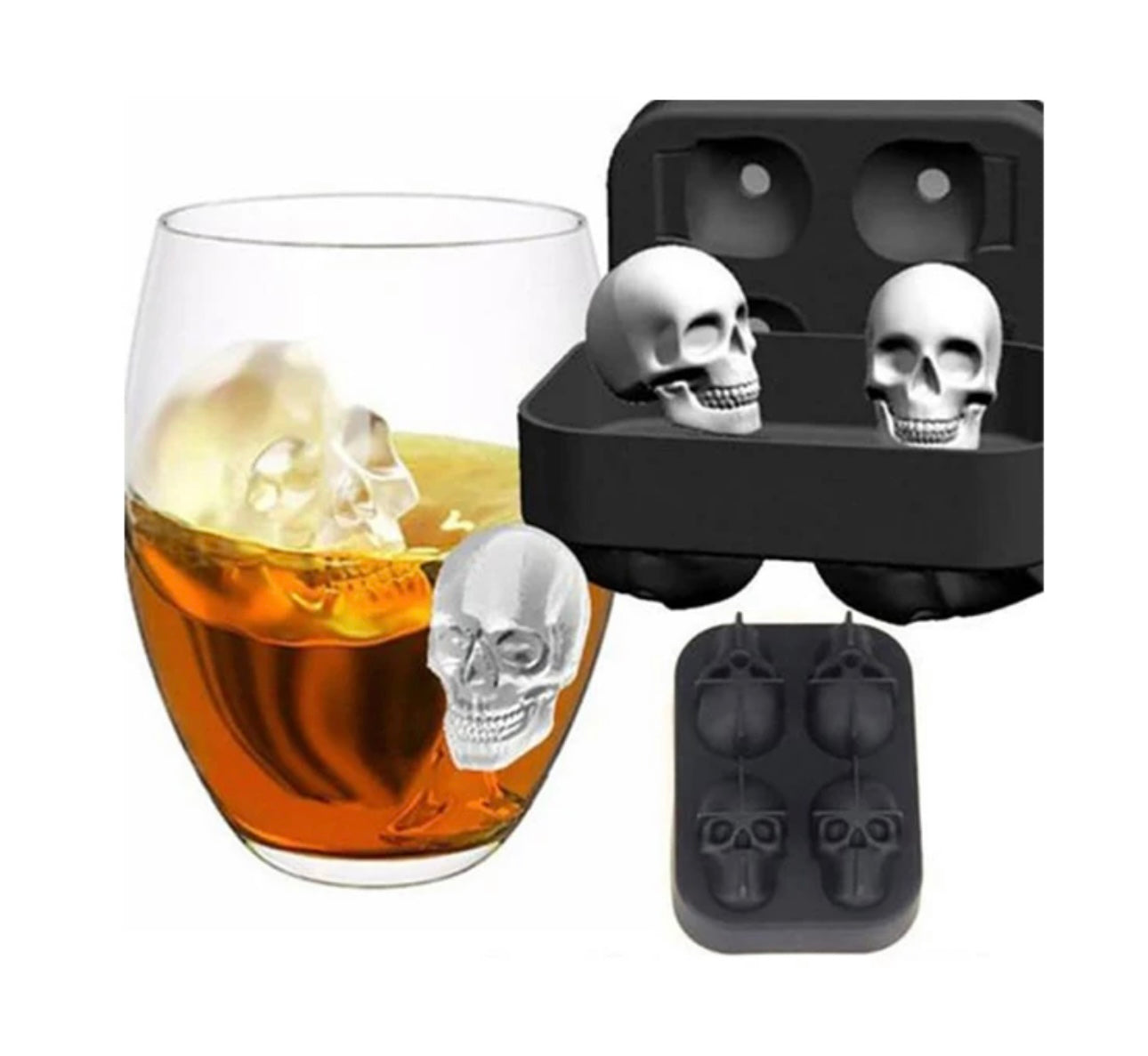 Skull Ice Cube Moulds