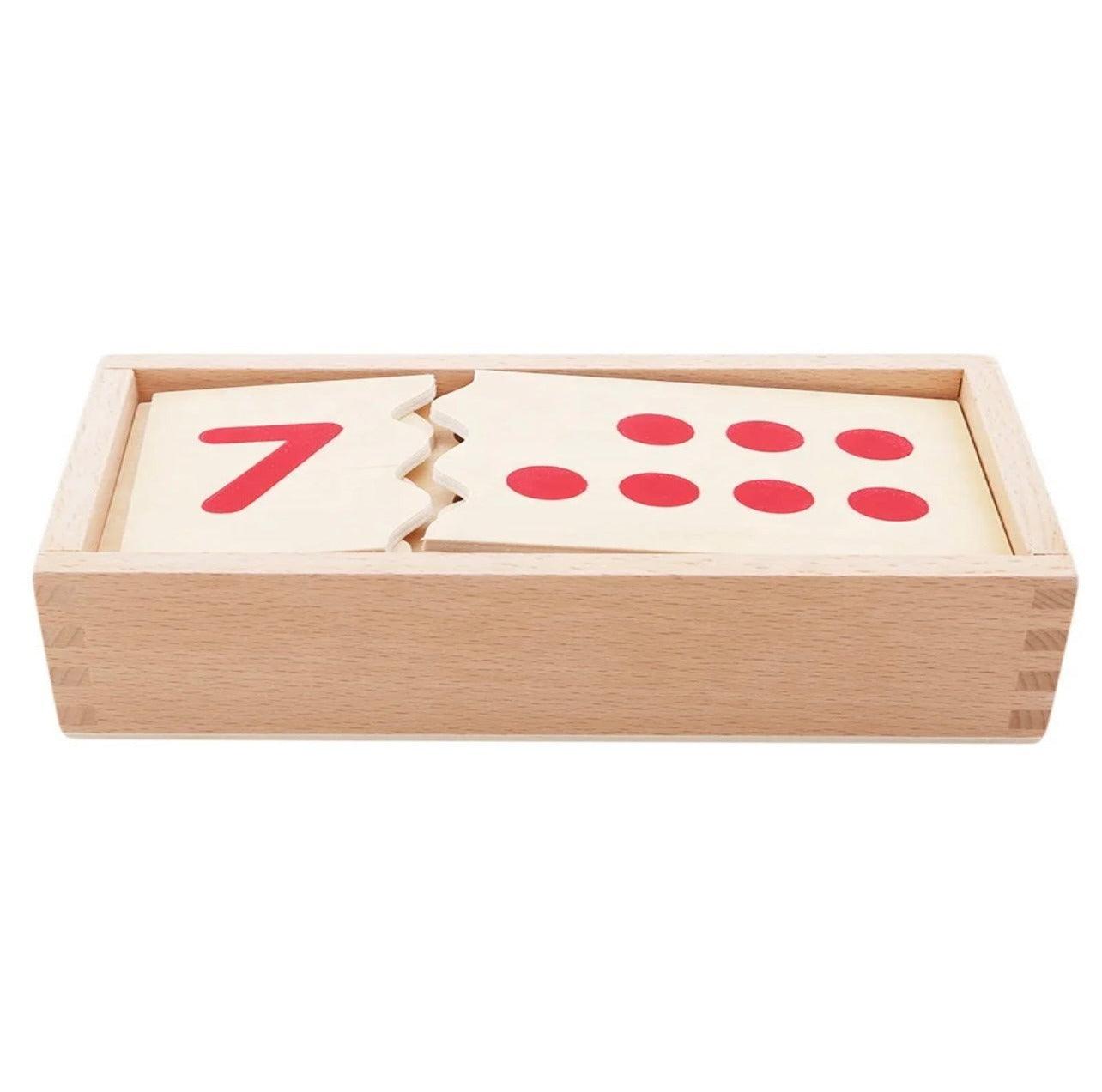 Wooden Number Puzzle - Expat Life Style