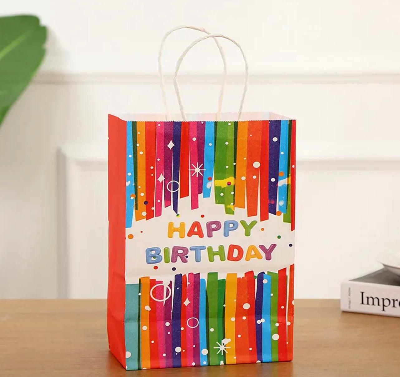 Happy Birthday Paper Gift Bags - Expat Life Style