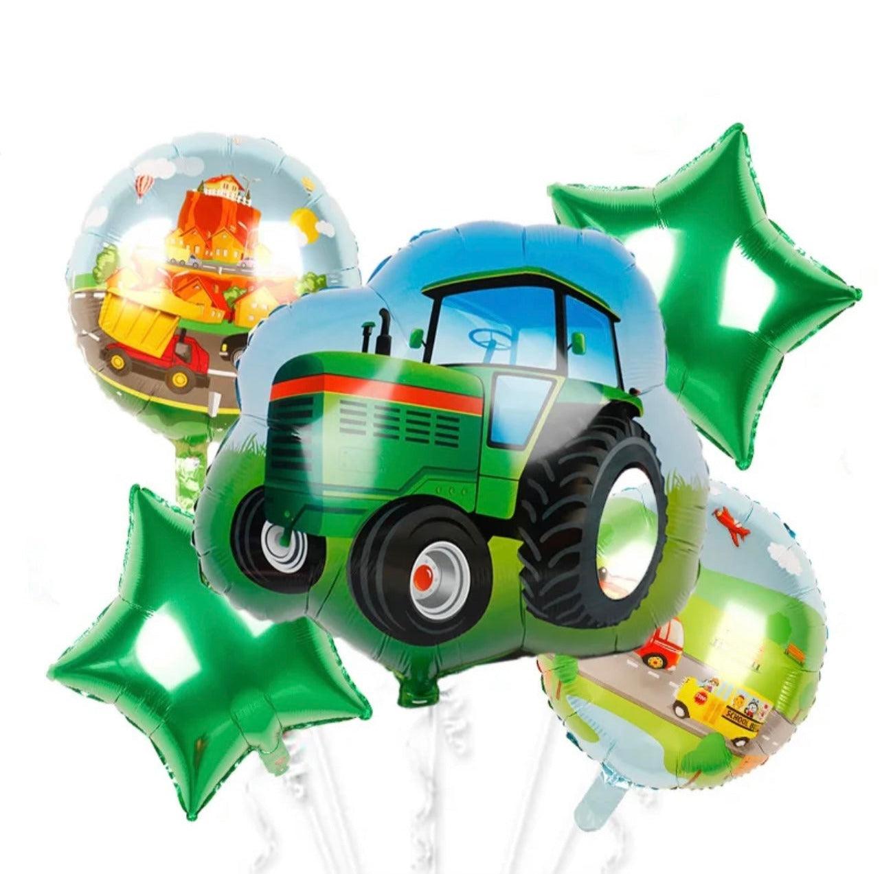 Tractor and Digger Balloons - Expat Life Style