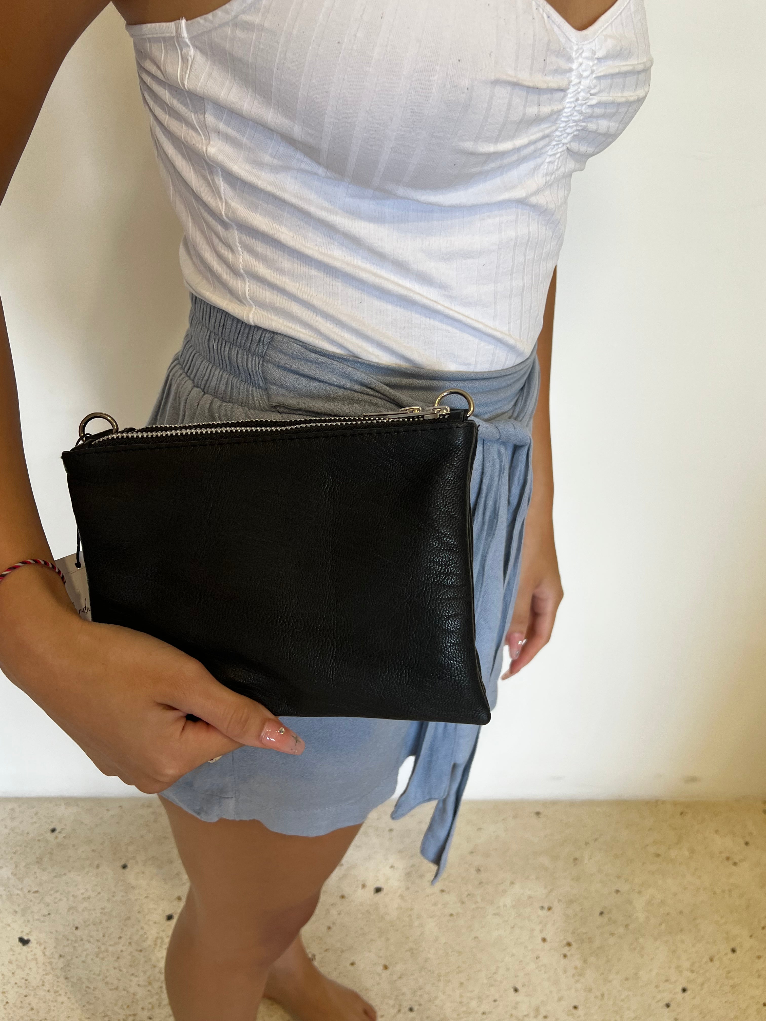 Triple Pouch Crossbody Bag - Expat Life Style