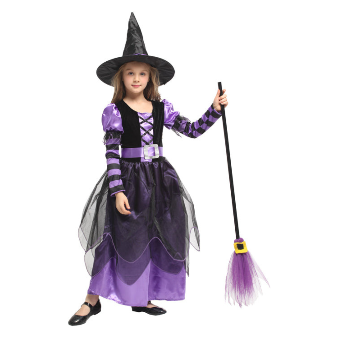 Little Violet Witch Girl