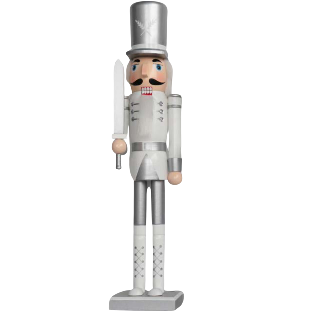 Silver 120cm Nutcrackers