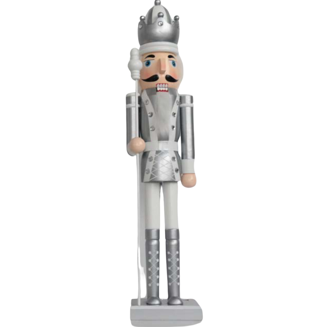 Silver 120cm Nutcrackers