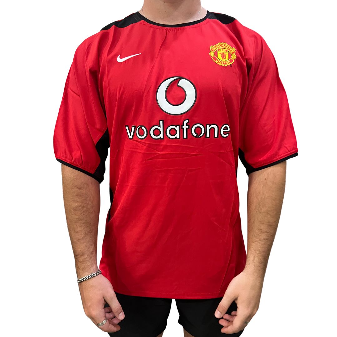 Manchester United Home Shirt 2002/04