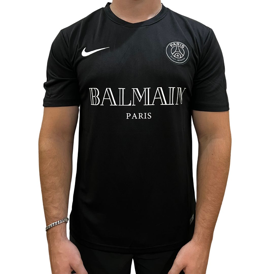 PSG X Balmain Black Out Shirt