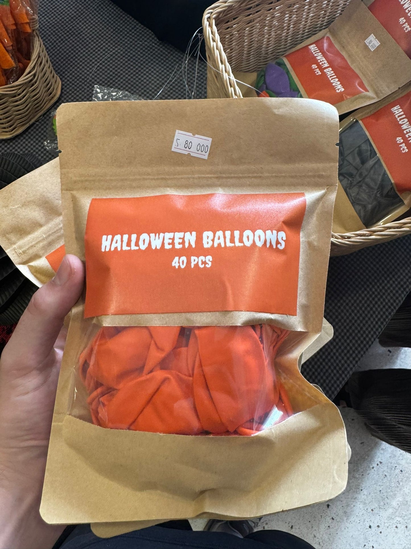 Halloween Colour Balloons